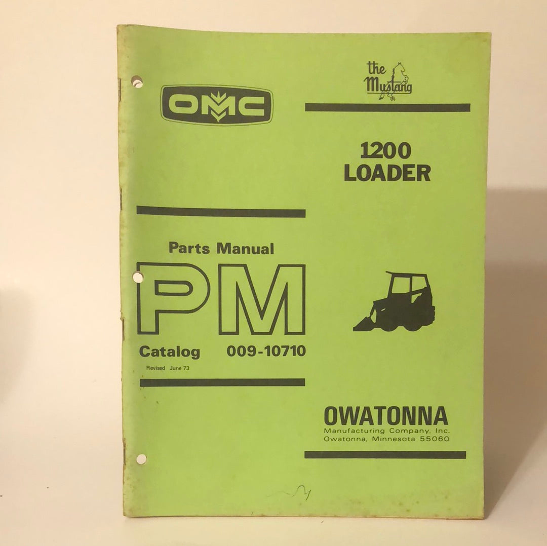 OMC - 1200 Loader - Parts Manual