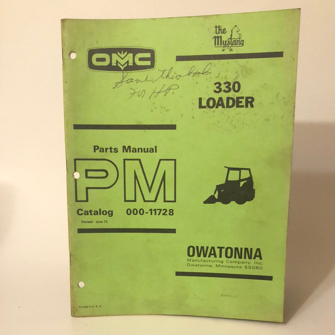 OMC - 330 Hydrostatic Loader - Parts Manual