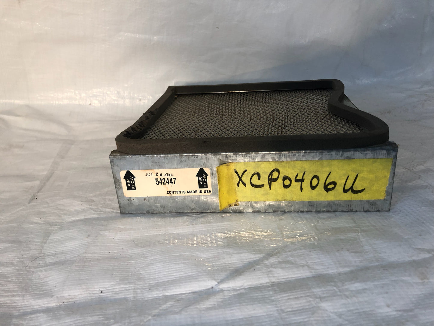 Wix Aftermarket Direct Replacement Metal Cabin Air Filter AFE-542447