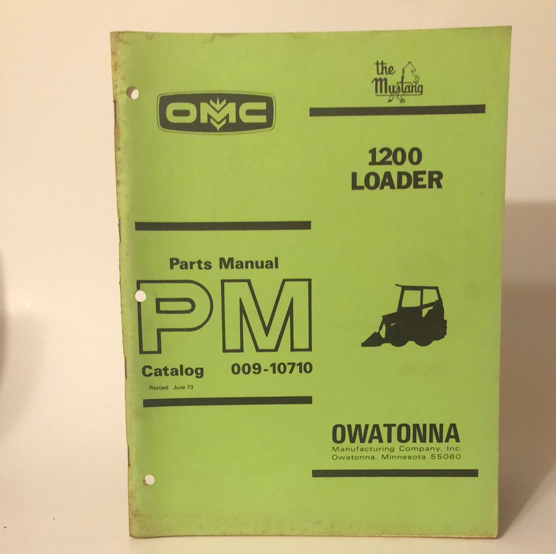 OMC - 1200 Loader - Parts Manual