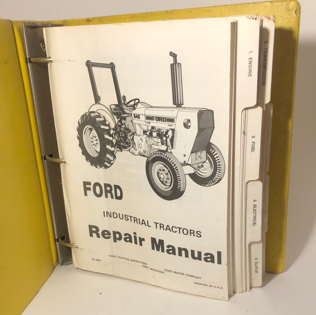 Ford 230A, 340A, 445, 540A, 540A, 545 Industrial Tractors repair manual