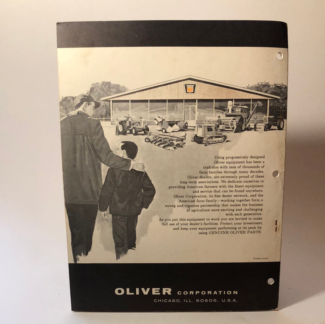 Oliver Operator's & Instructional Manual - 661 Cultivator