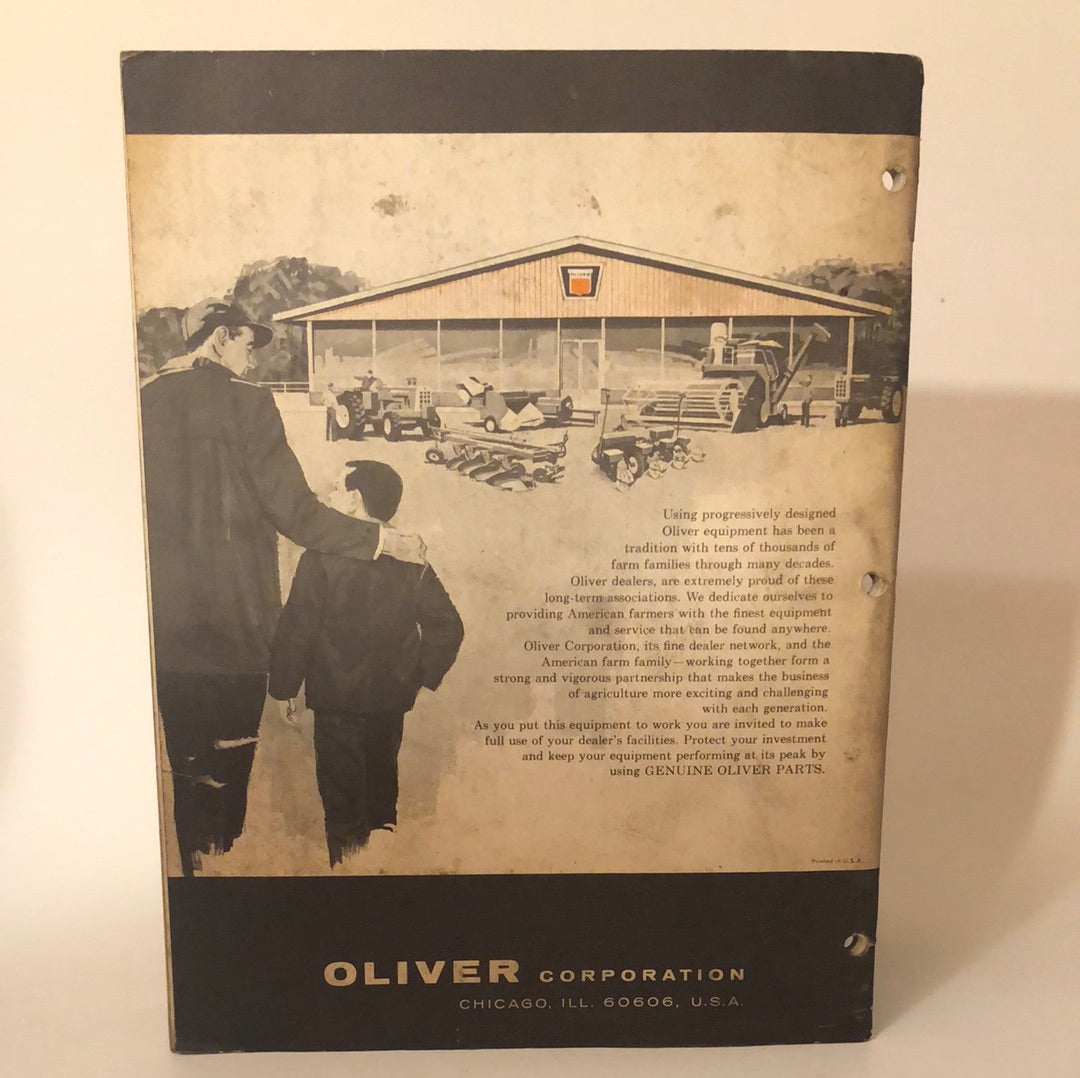Oliver - 1355 Tractor - Operator's Manual