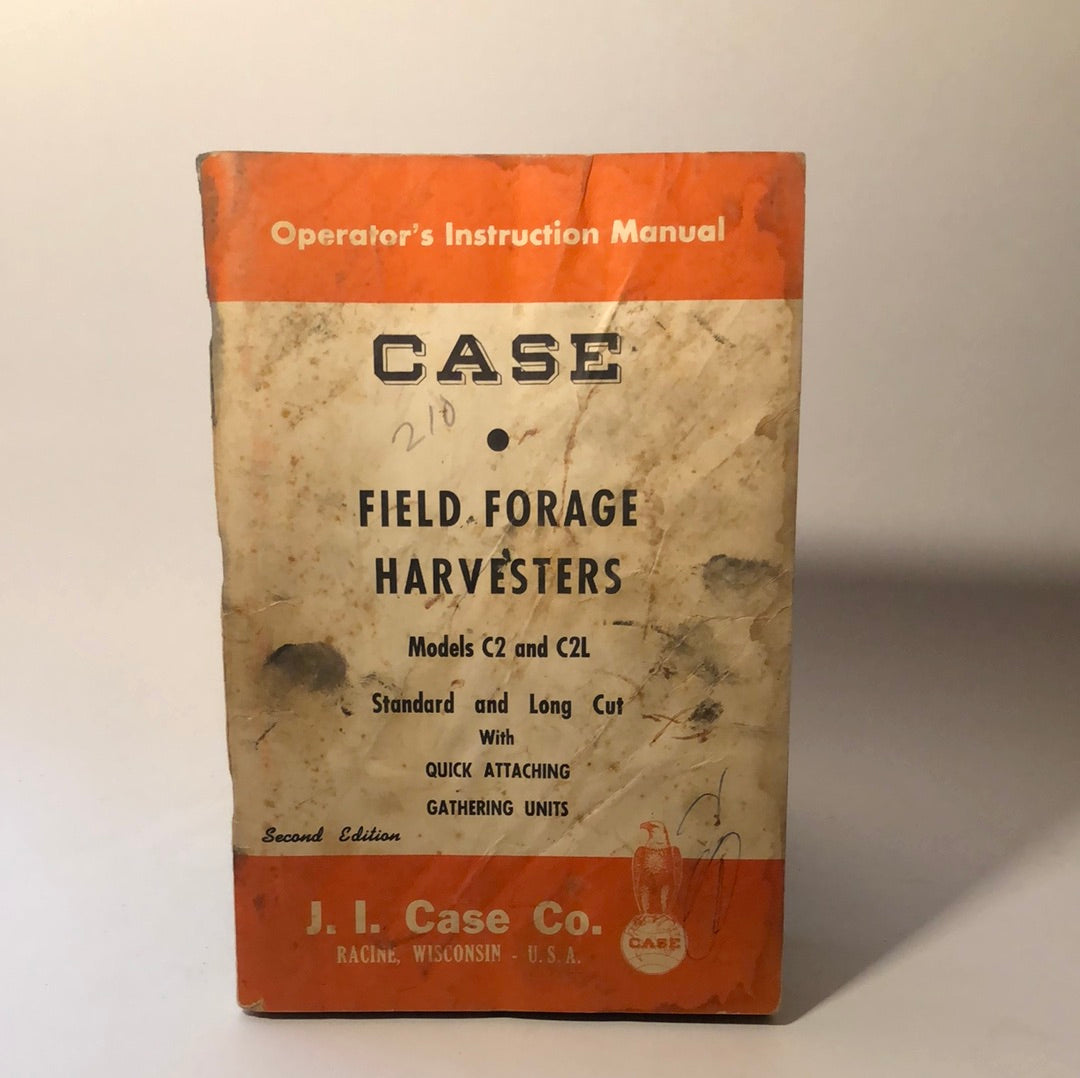 Case Field Forage Harvesters - Models C2 & C2L