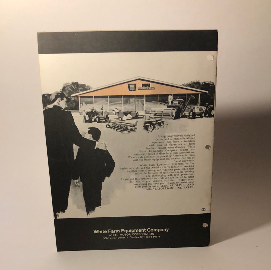 Oliver Owner Manual 500 & 600 Pick-Ups