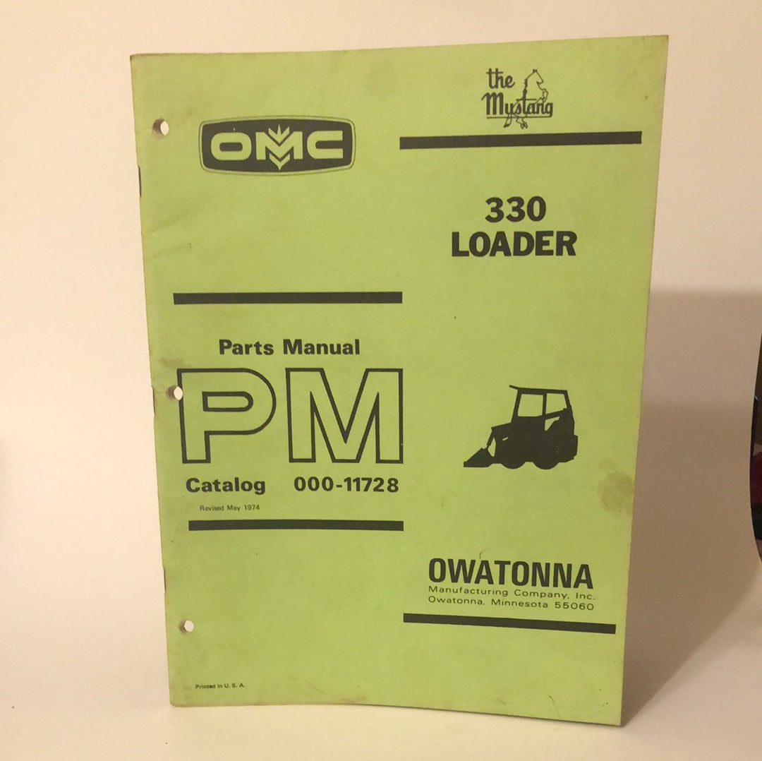OMC - 330 Hydrostatic Loader - Parts Manual
