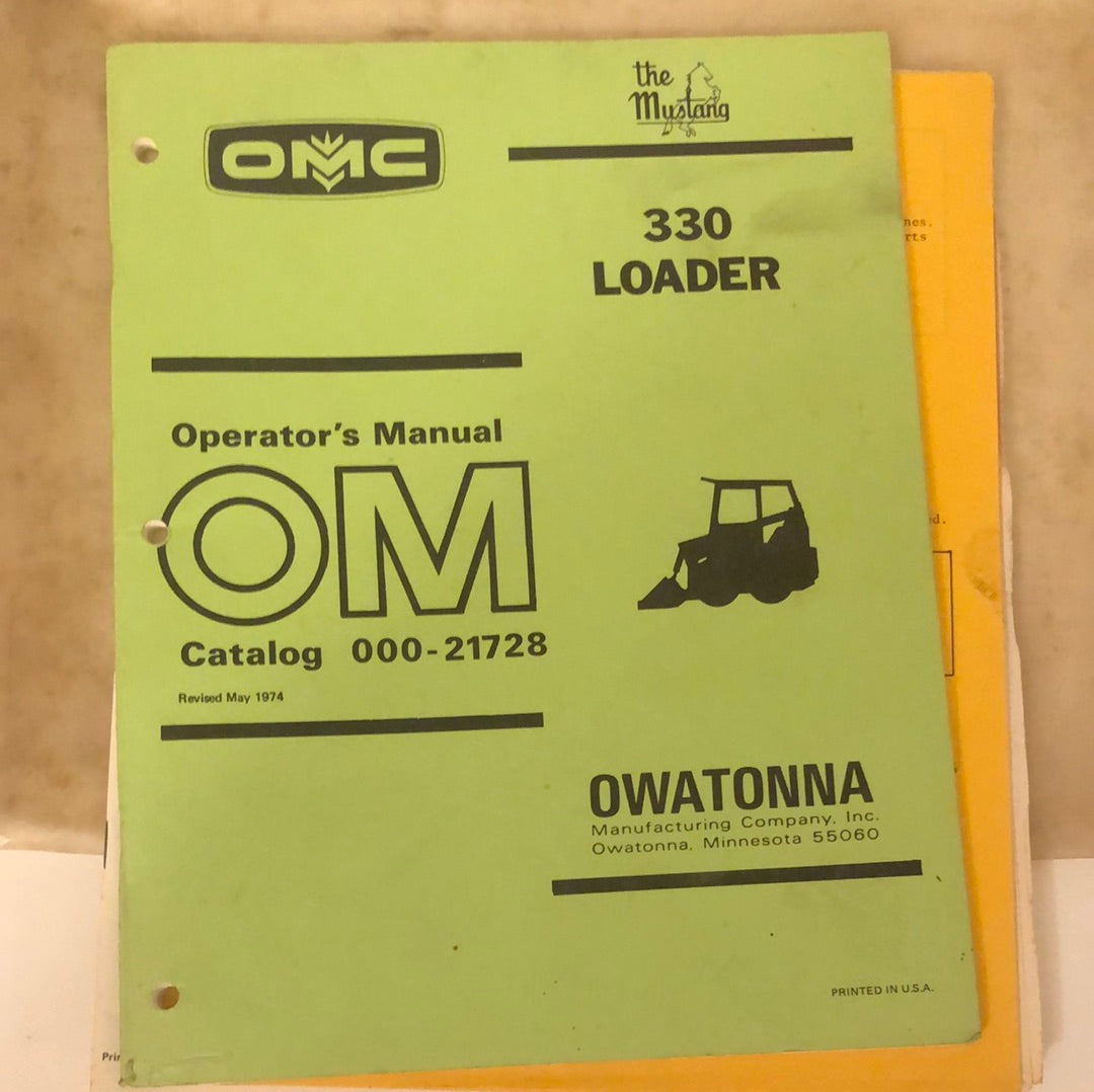 OMC 330 Loader Manual - Pack