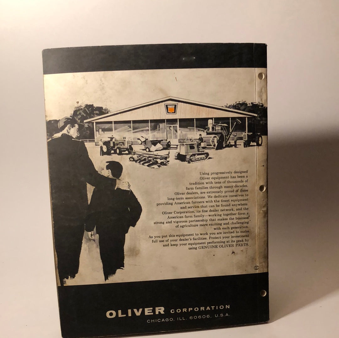 Oliver Parts Catalog 545 Combine