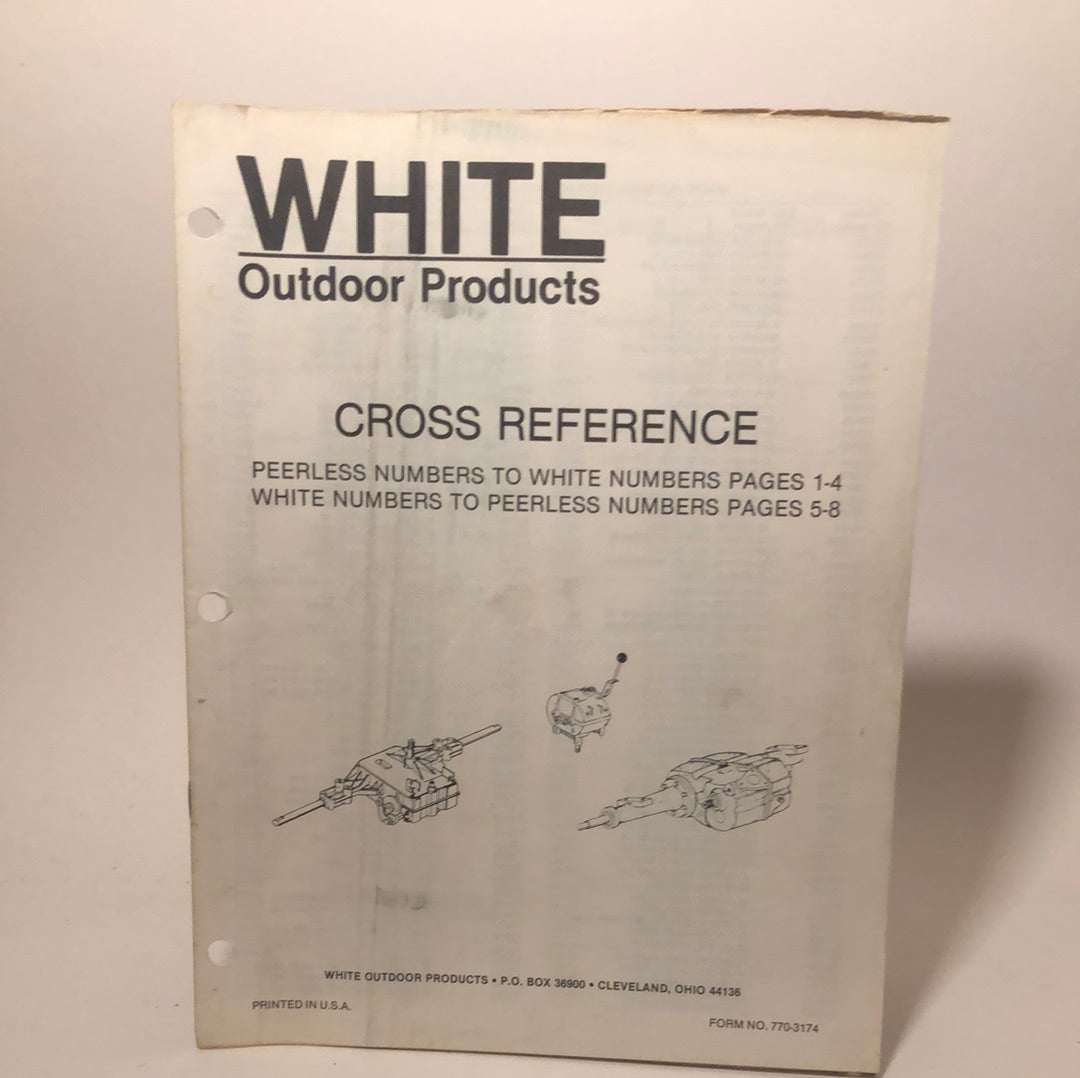 White Outdoor Products - Cross Reference