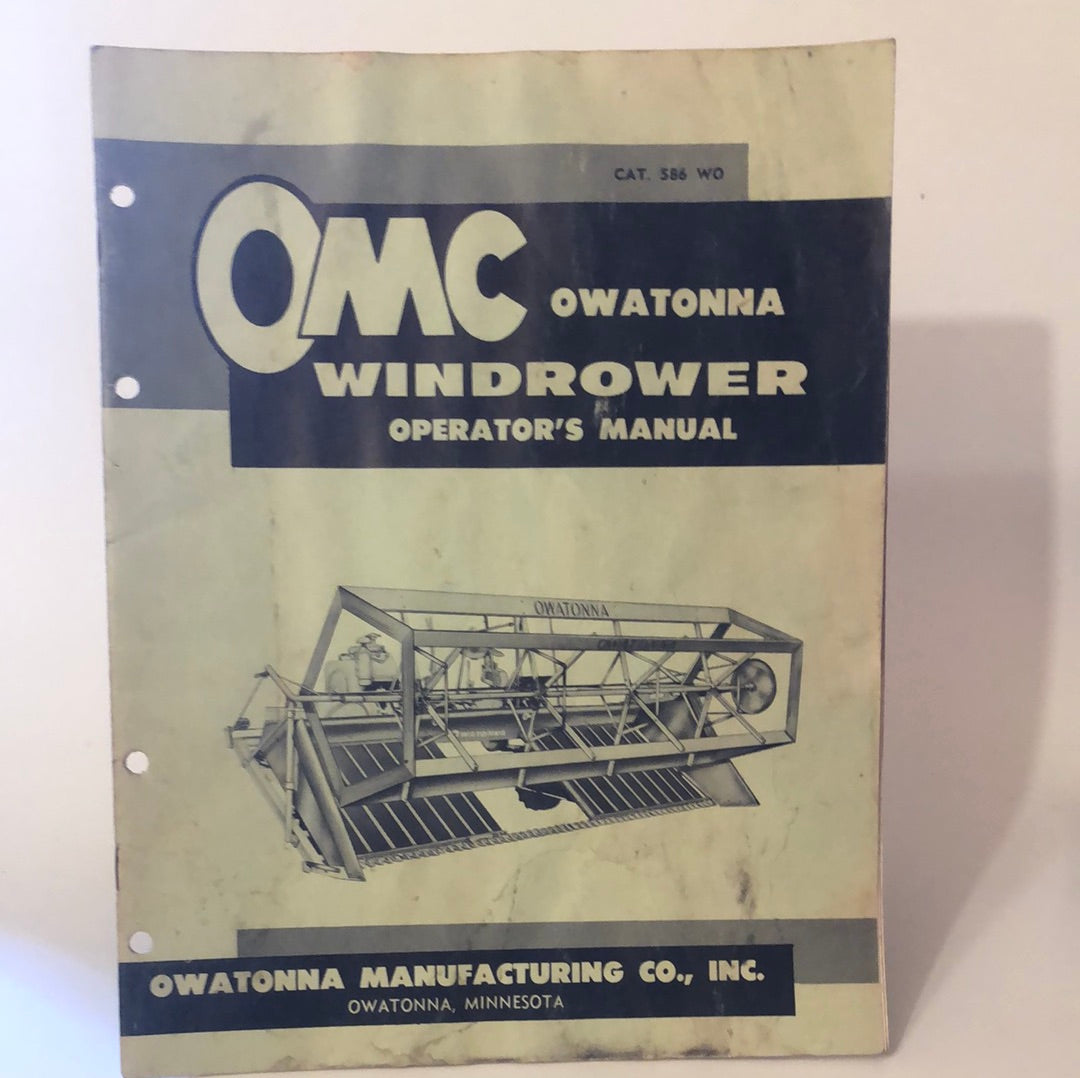 OMC Windrower - Operator's Manual