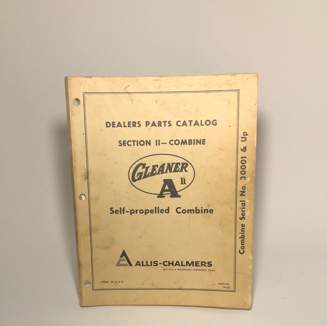 Allis-Chalmers Gleaner A self-propelled combine