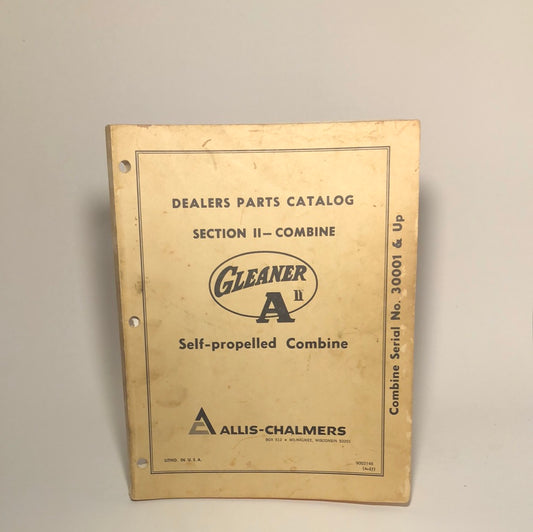 Allis-Chalmers Gleaner A self-propelled combine