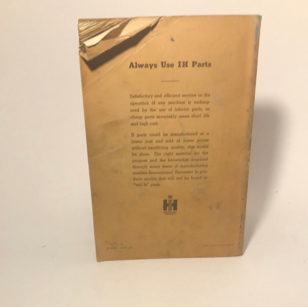 IH Corn Machines repairs catalog No 51-cm