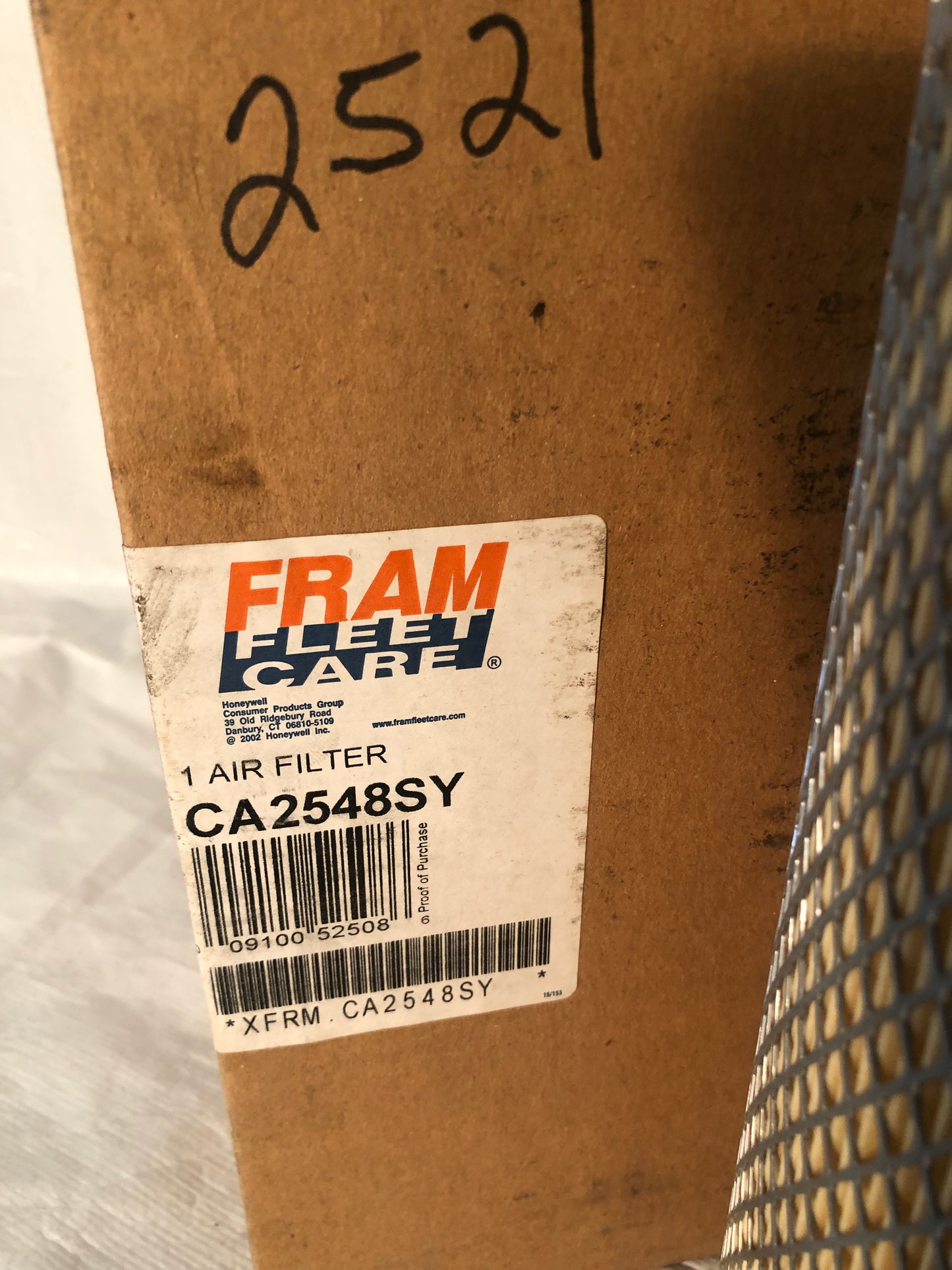 Fram CA2548SY Air Filter