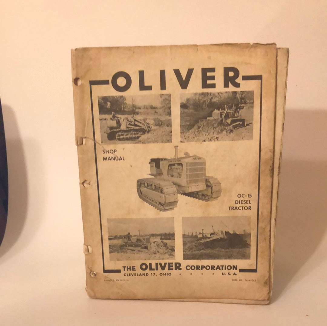Oliver - CO-15 Diesel Tractor - Shop Manual