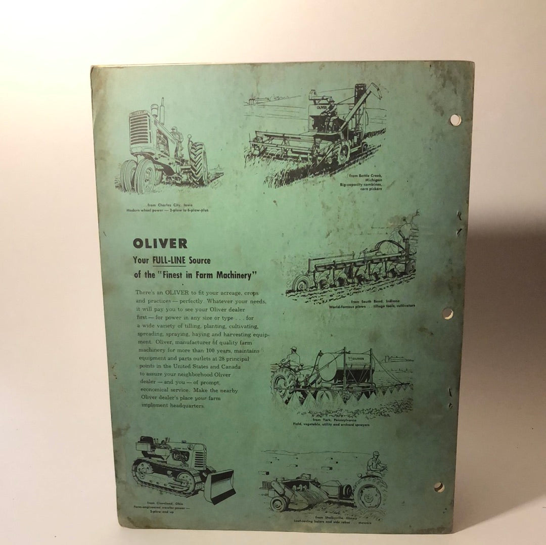 Oliver Setting Up & Operating Model 50 Baler