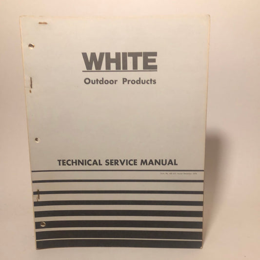 White Outdoor Products Technical Service Manual