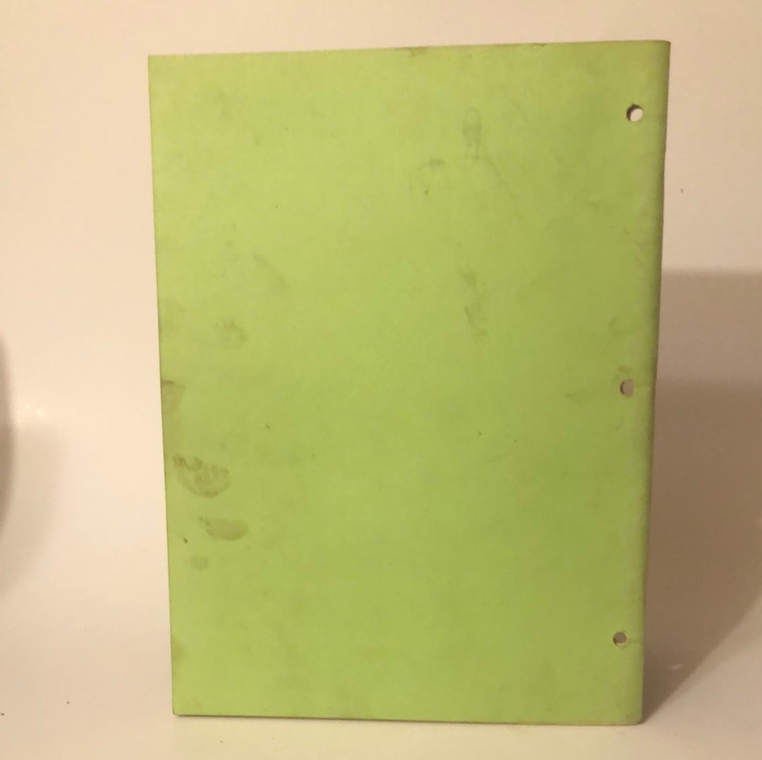 OMC - 330 Hydrostatic Loader - Parts Manual