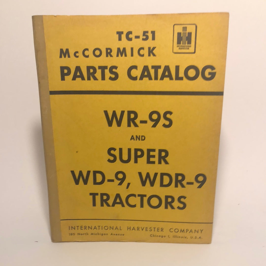 McCormick TC-51 parts catalog