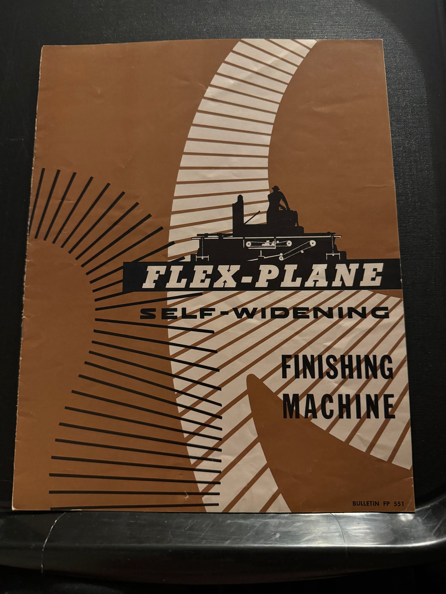 Flex-Plane _ self-widening Finishing Machine