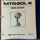 Mikasa _ Manuals Binder