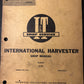 I&T _ International Harvester series B-275 _ Shop Manual IH-18