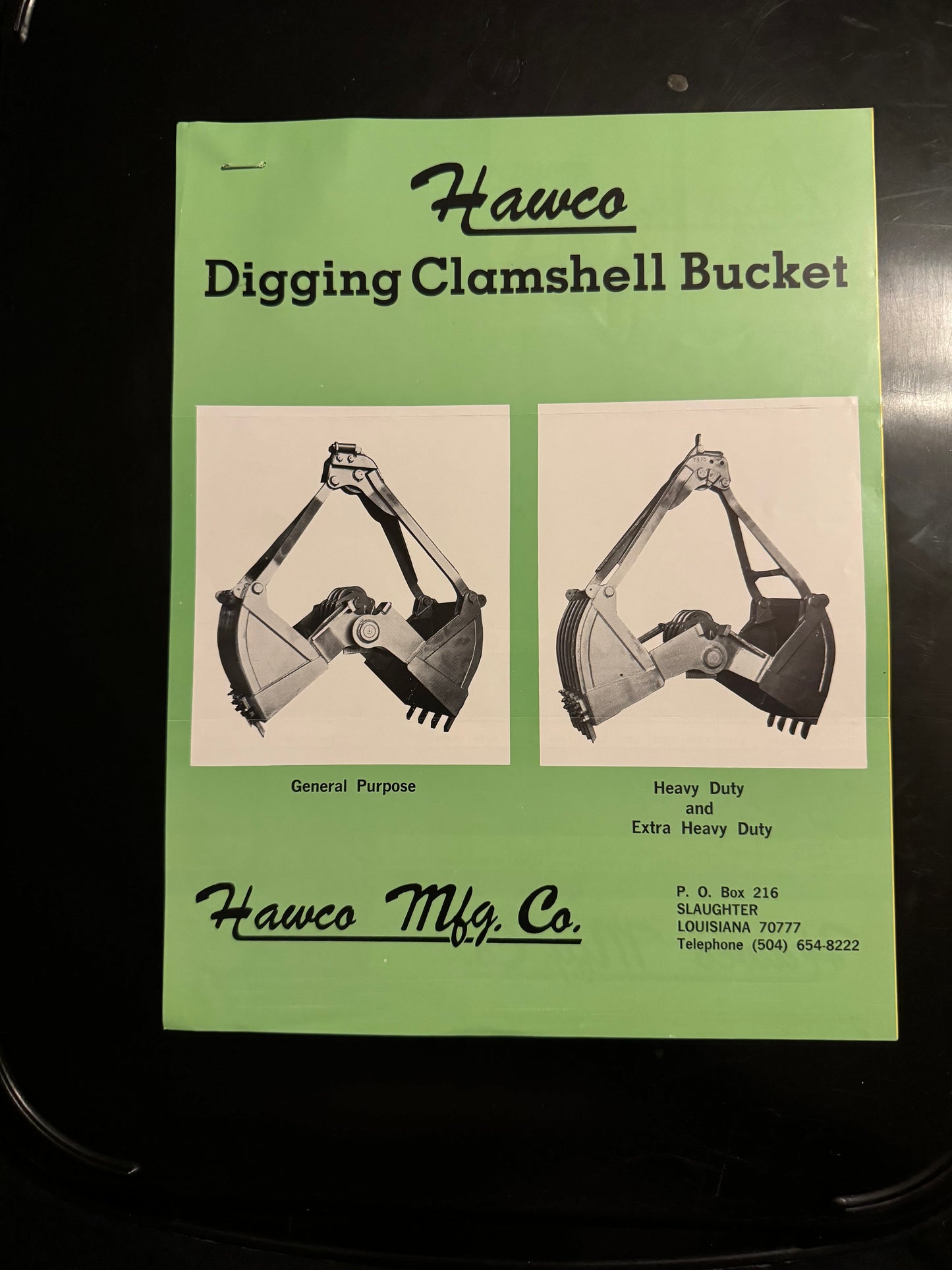 Hawco _ Digging Clamshell Bucket