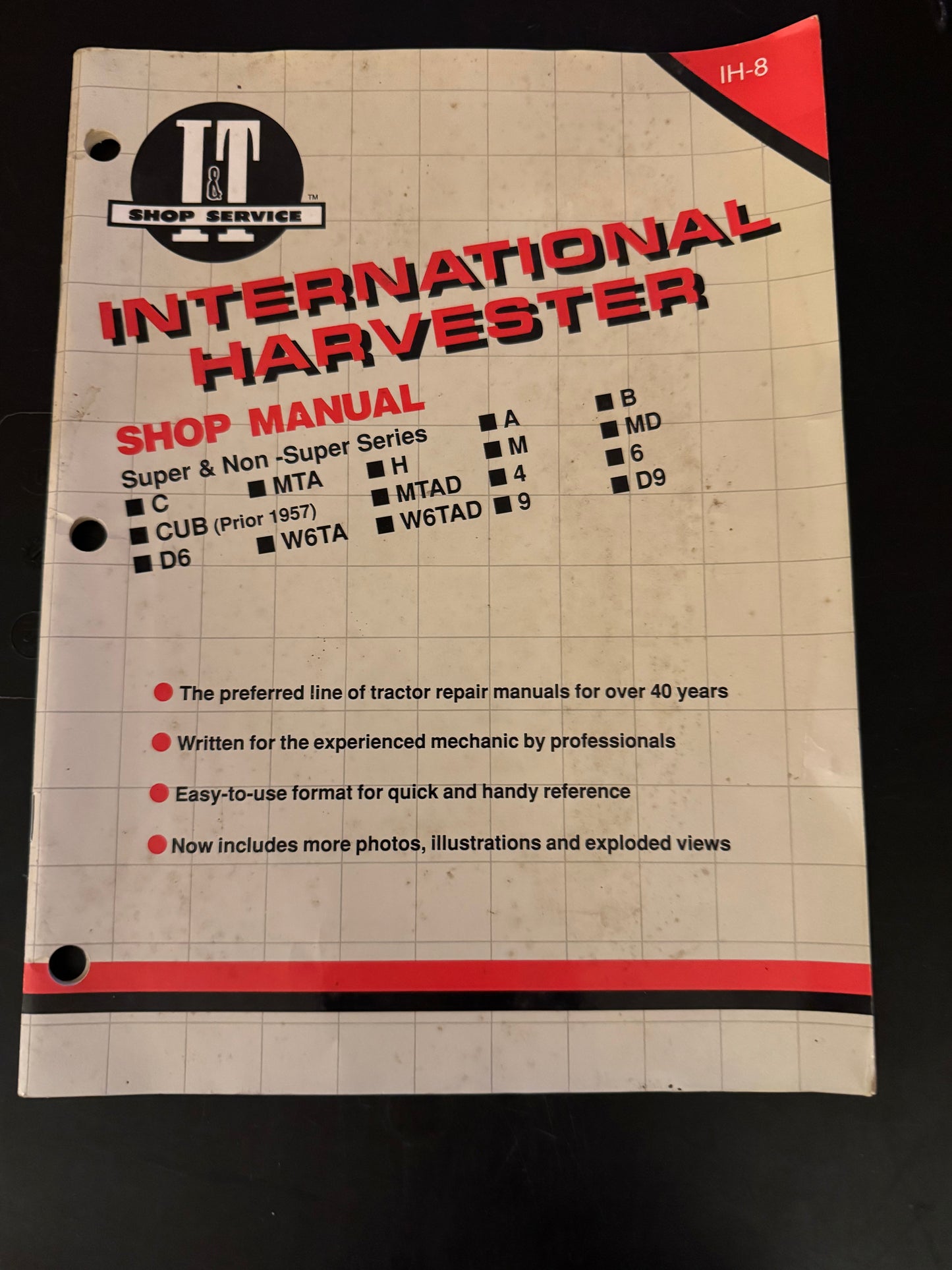 International Harvester _ I&T Shop Service - Shop Manual IH-8