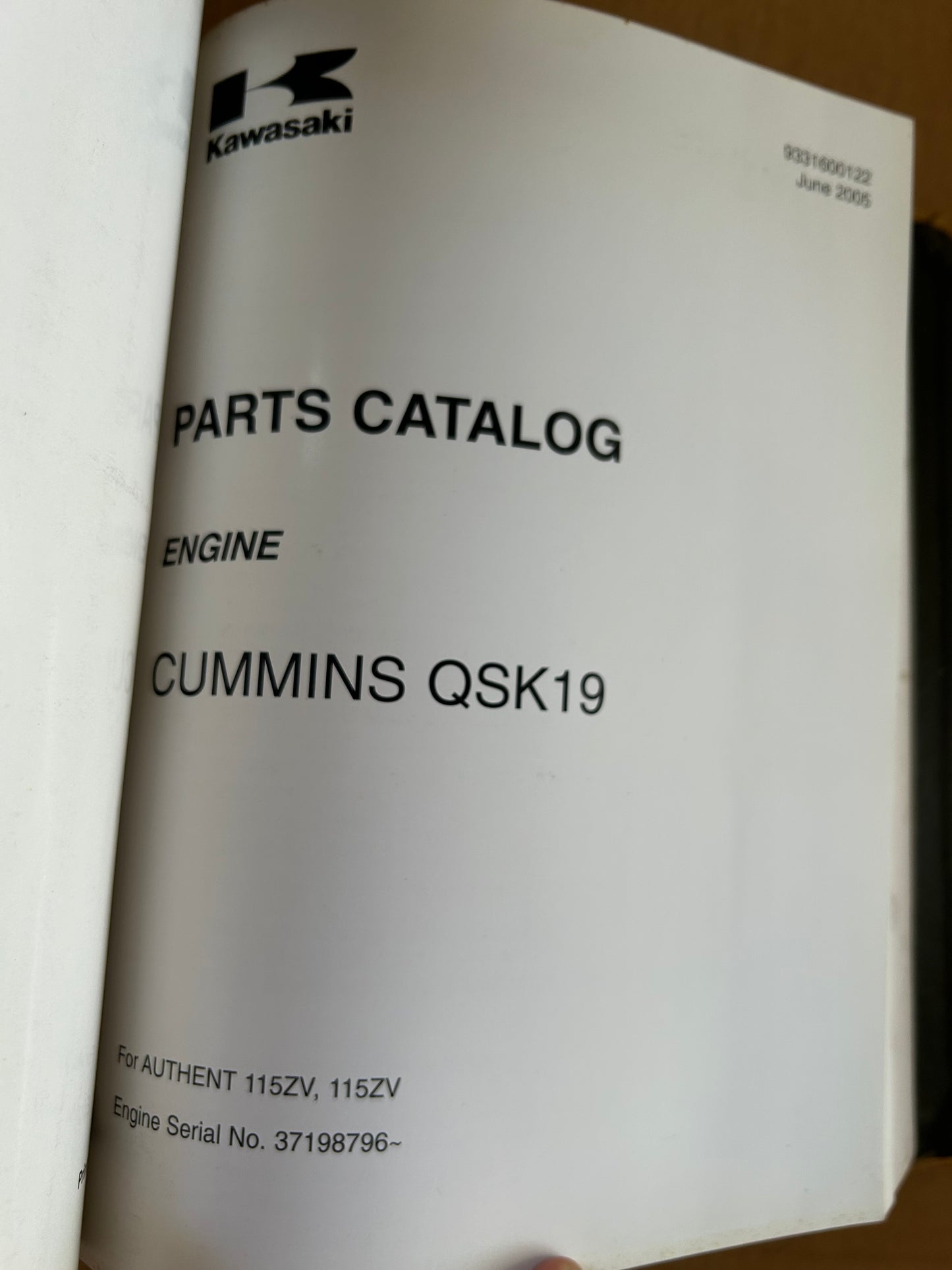 Kawasaki _ 115ZV-2 Wheel Loader _ Binder