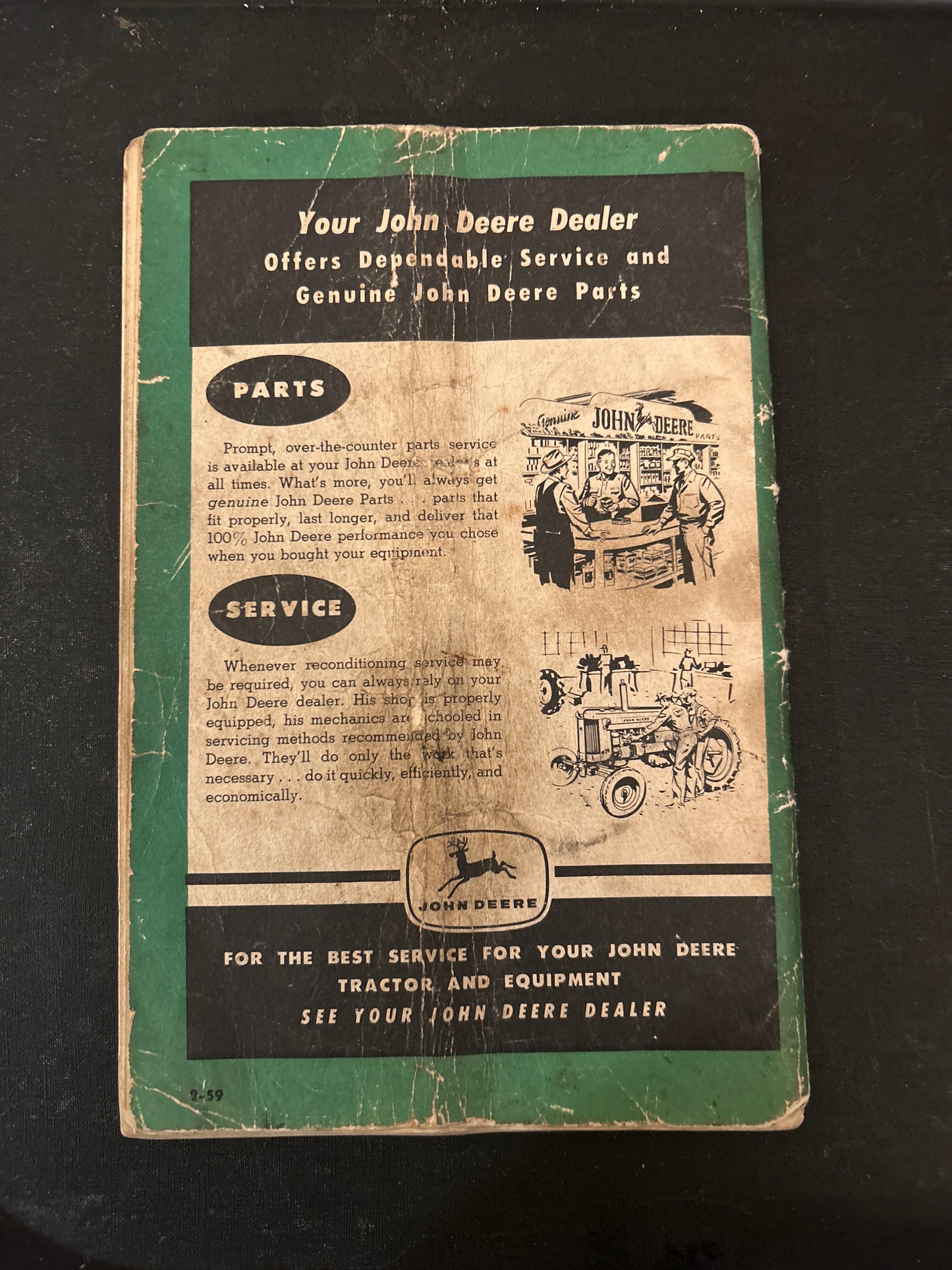 John Deere Model A Series Tractor _ Operator's Manual _ OM-R2002R