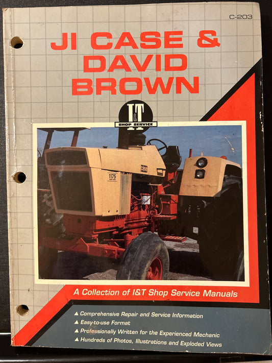 I&T _ JI Case & David Brown Collection of manuals _ Shop Manual C-203