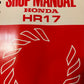 Honda Power Equipment Shop Manuals Binder #2