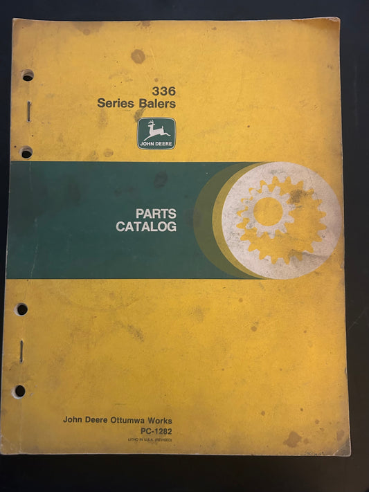 John Deere _ 336 Series Balers _ Parts Catalog