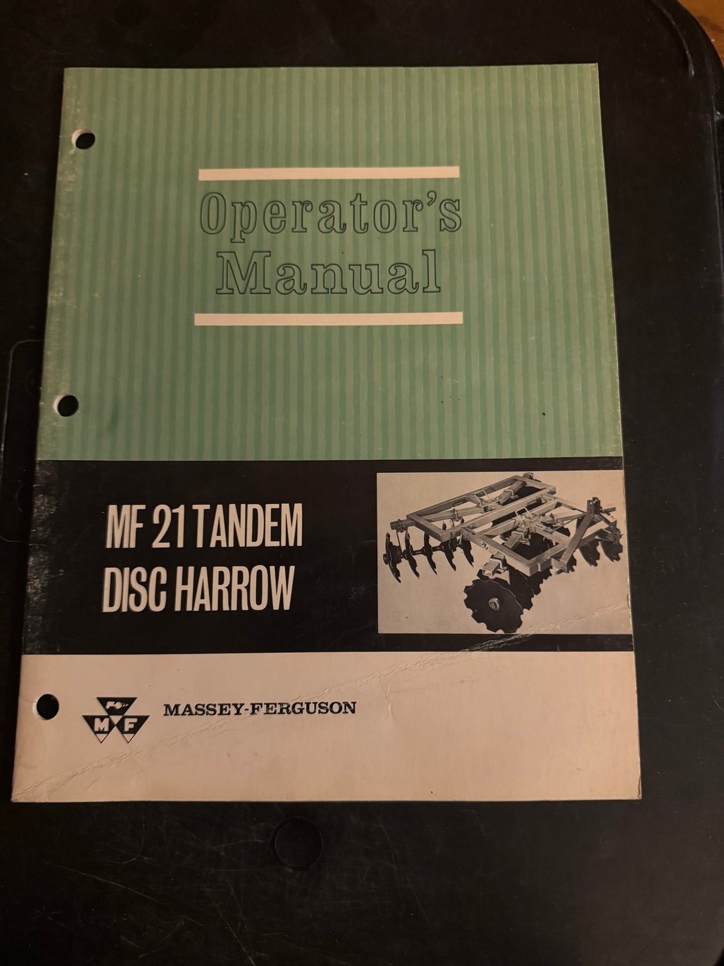 Massey Ferguson _ MF 21 Tandem Disc Harrow