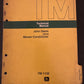 John Deere _ 1214 Mower-Conditioner _ Technical Manual TM-1132