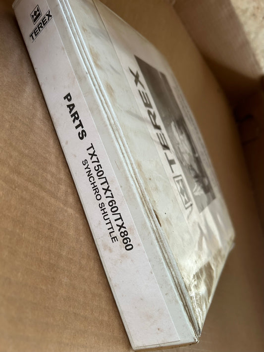 Terex _ TX759, TX760 & TX860 Synchro Shuttle Loader Backhoes _ Parts Catalog