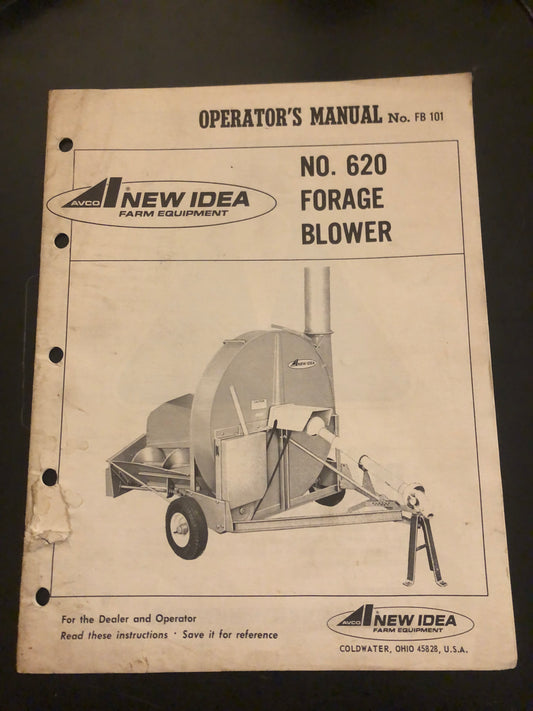 New Idea _ no 620 Forage Blower _ Operator’s Manual