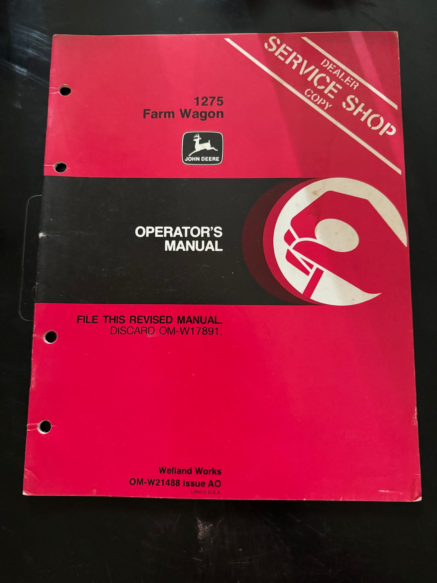 John Deere _ 1075 Farm Wagon _ Operator’s Manual