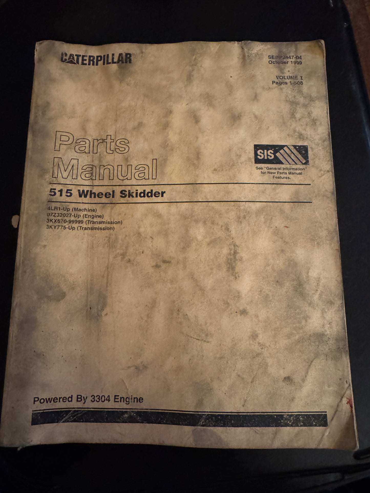 Caterpillar _ 515 Wheel Skidder _ Parts Manual