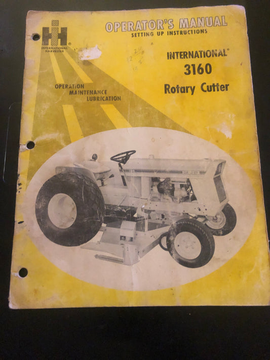 IH _ 3160 Rotary Cutter _ Operator’s Manual