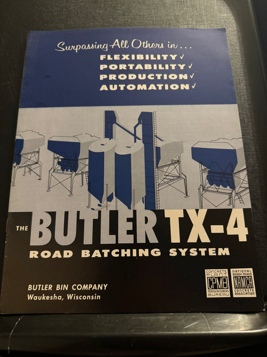 Butler _ TX-4 Road Batching System