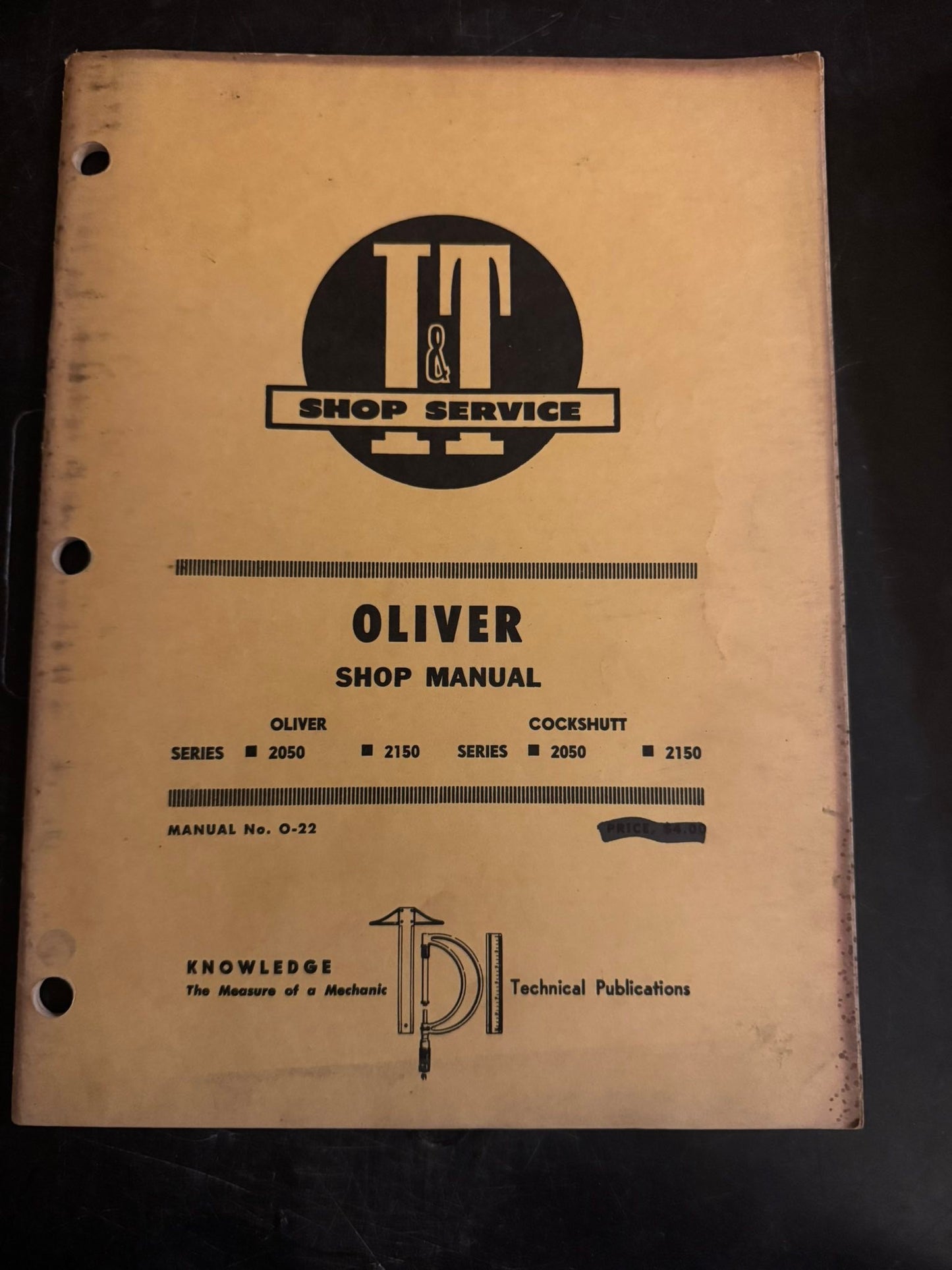 I&T _ Oliver and Cockshutt Models 2050 & 2150_ Shop Manual O-22