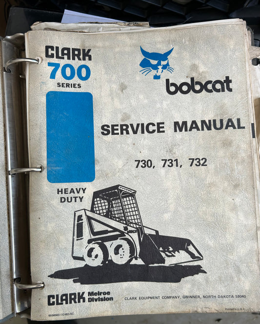 Bobcat _ Clark 700 Series 739, 731 & 732 _ Service Manual
