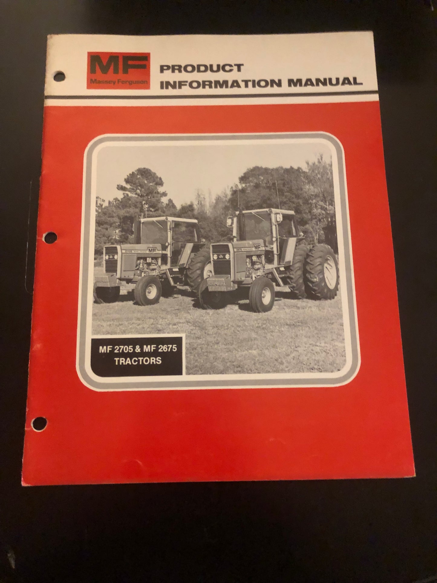 Massey Ferguson _ 2705 & 2675 Tractors _ Product Information Manual