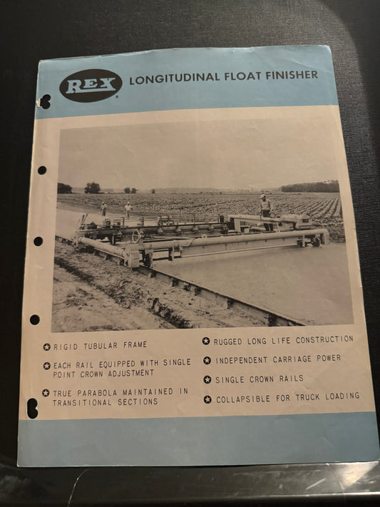 Rex _ Longitudinal Float Finisher