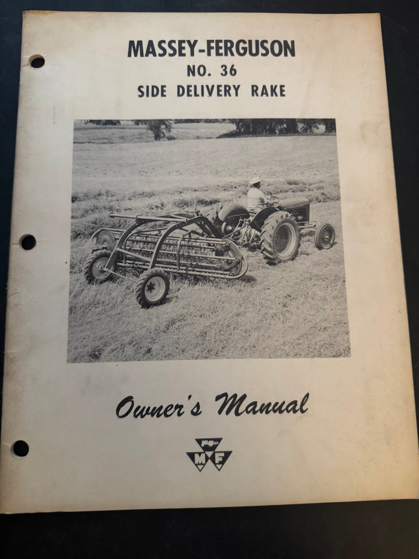 Massey-Ferguson _ no 36 Side Delivery Rake _ Owner’s Manual