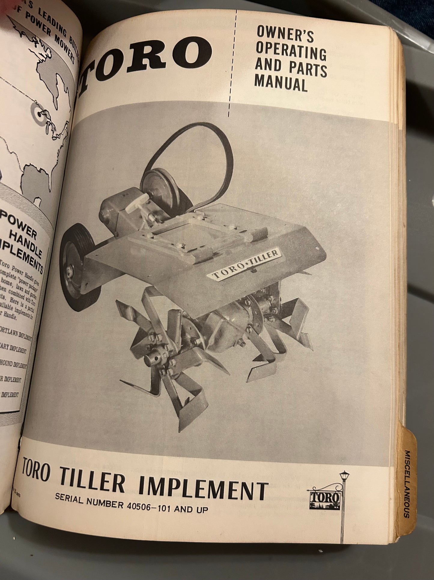 Toro Collection of manuals