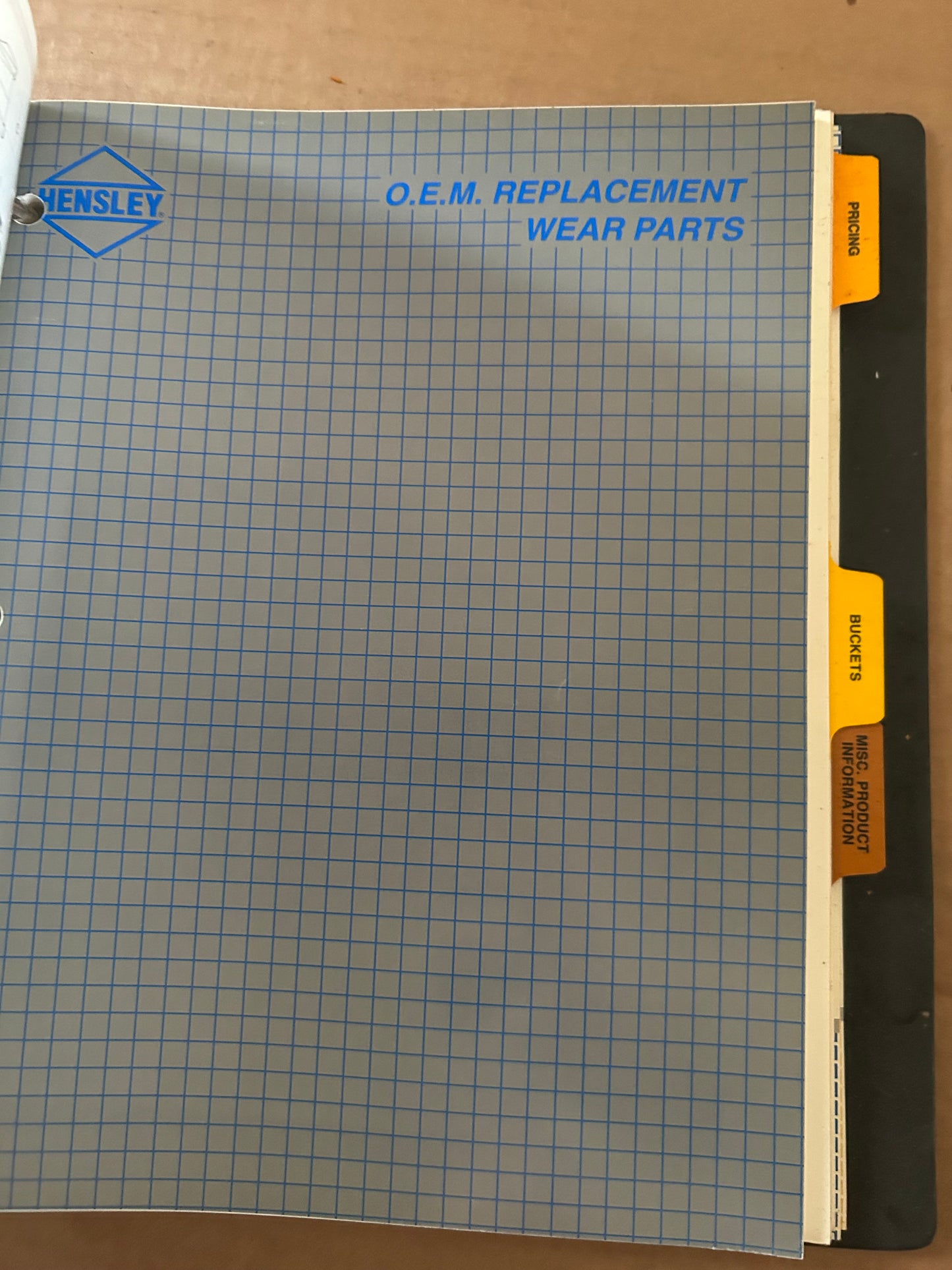 Hensley _ Parts Catalogs