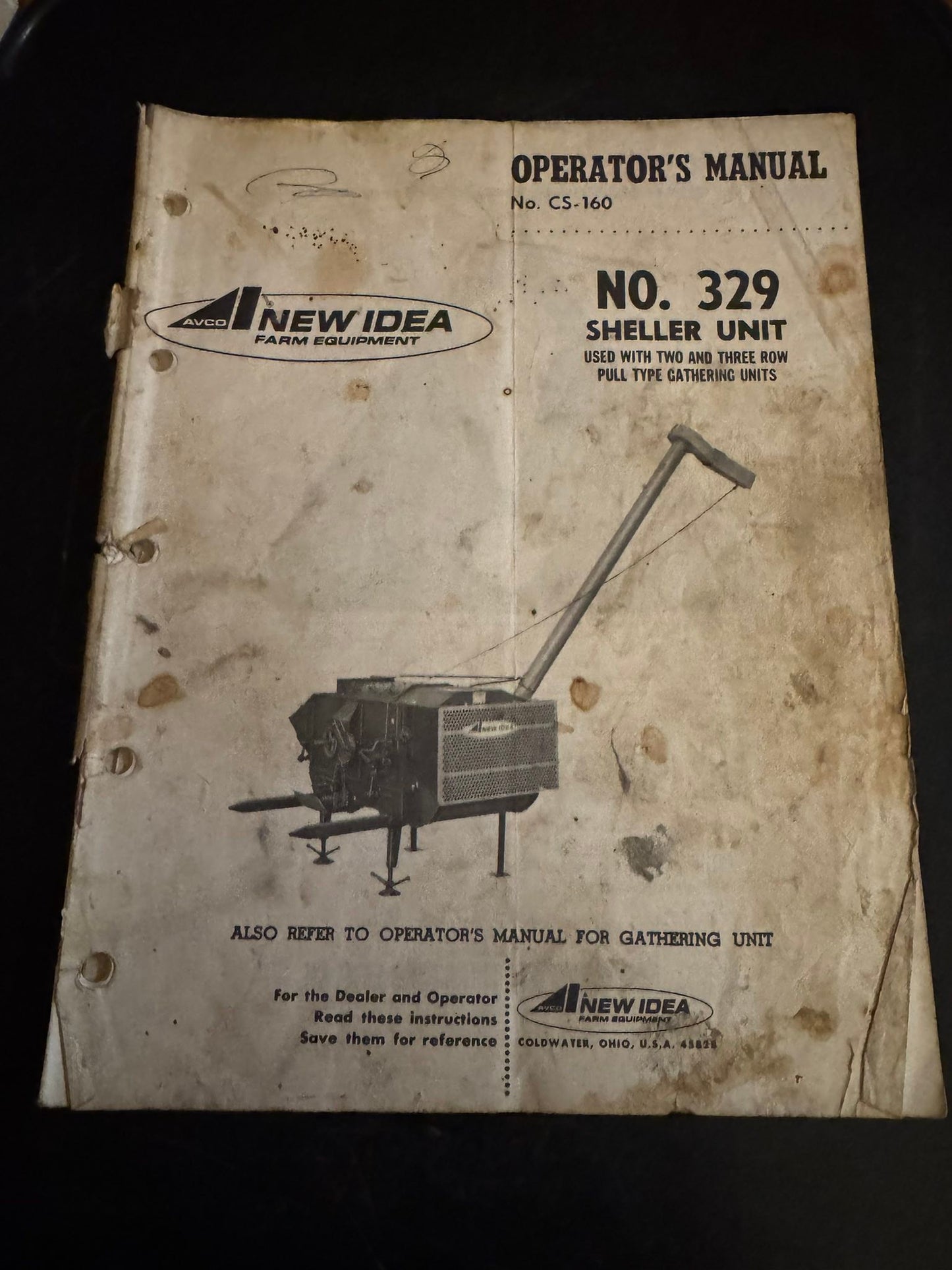 New Idea _ no 329 Sheller Unit _ Operator’s Manual