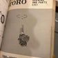 Toro Collection of manuals